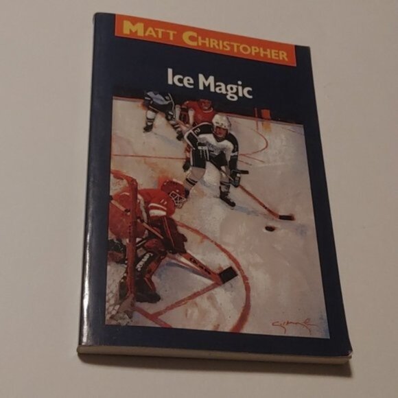 Vintage EUC Ice Magic paperback novel by Matt Christopher 1973 - Picture 2 of 6